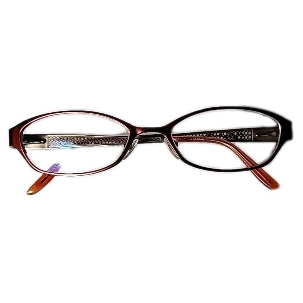 Roberto Steffani Metal Eyeglasses RS16 Col 30 FRAMES ONLY! Metallic Orange Oval
